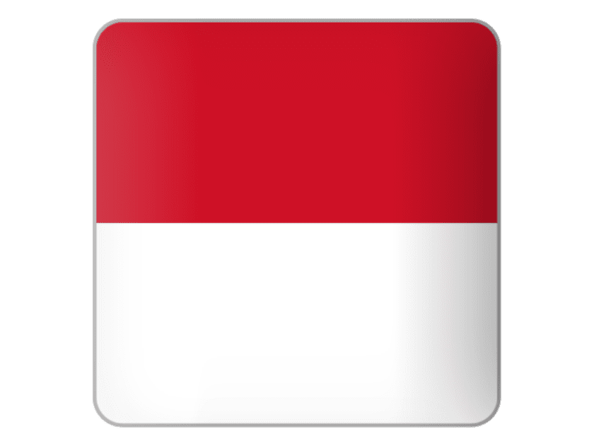 Indonesia Flag Icon - Indonesian Maid in Singapore