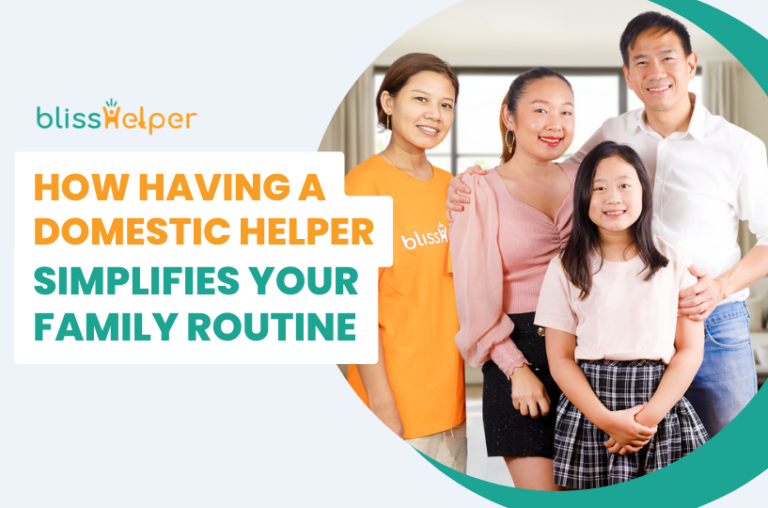 How Having a Domestic Helper Simplifies Your Family Routine