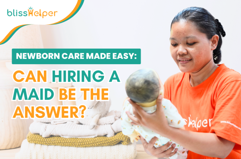 Newborn Care Made Easy Can Hiring a Maid Be the Answer