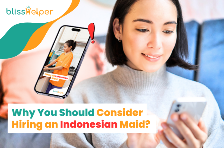 Hire an Indonesian maid in Singapore with Bliss Helper