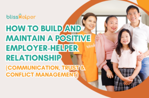 Happy family with a reliable helper