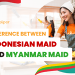 Helpers doing chores